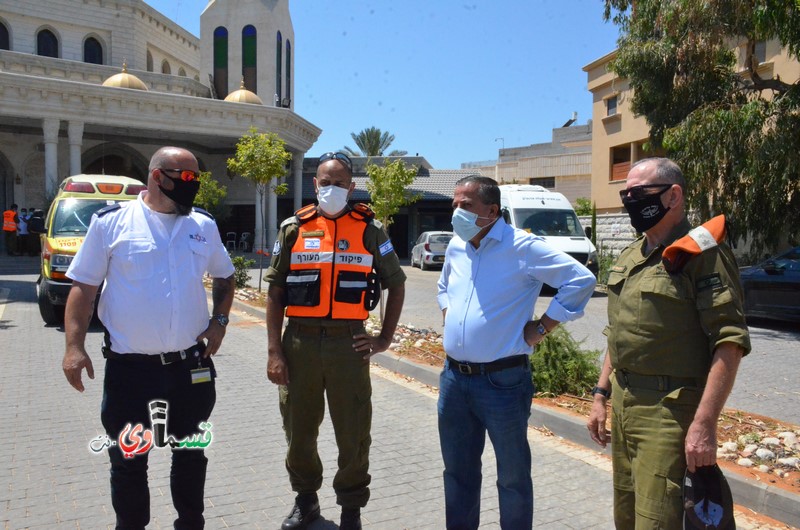 فيديو : الرئيس عادل بدير  ونهاية صرصور : من اجل ضمان سلامة طلابنا  كل الطواقم التدريسية والعاملين في البلدية  سيعملون فحص كورونا وانا اولهم ... 